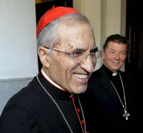 El cardenal arzobispo de Madrid, Antonio María Rouco Varela.