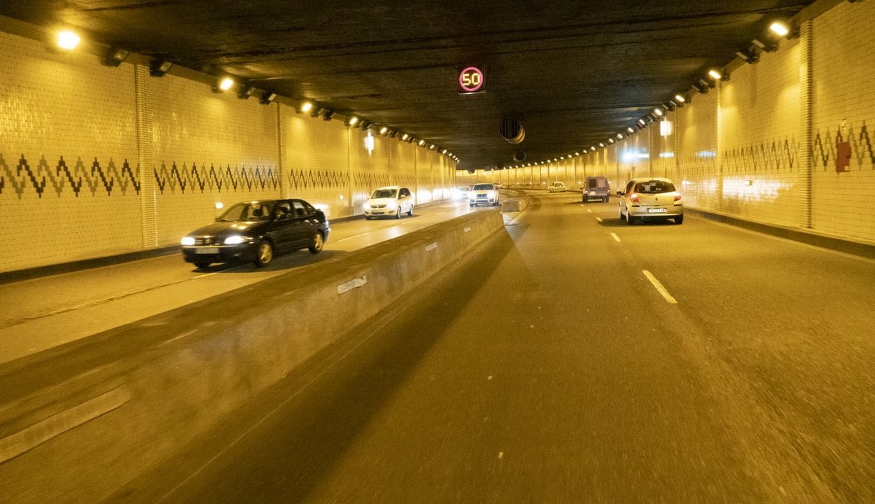 Imagen de archivo del túnel de Beiramar. // Vicente Alonso