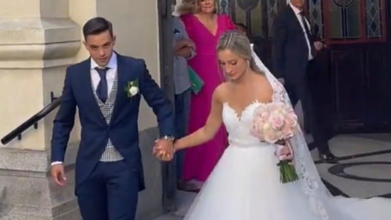 La pareja se ha casado en Madrid