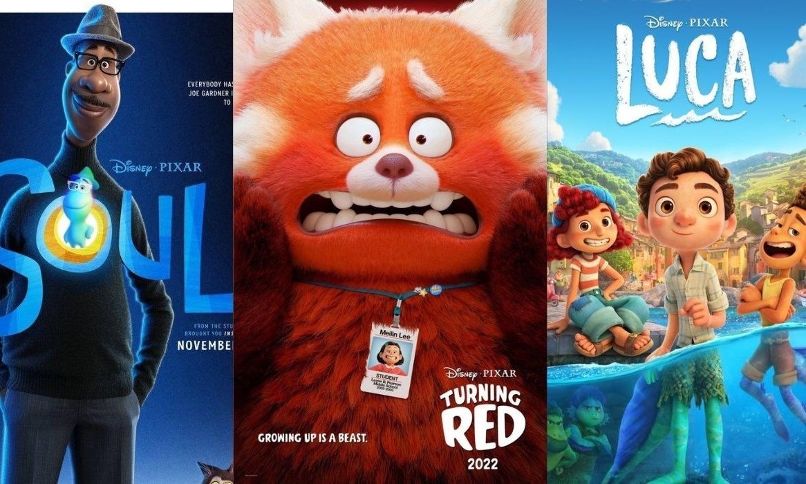 Soul, Luca y Red, próximas películas de Pixar.