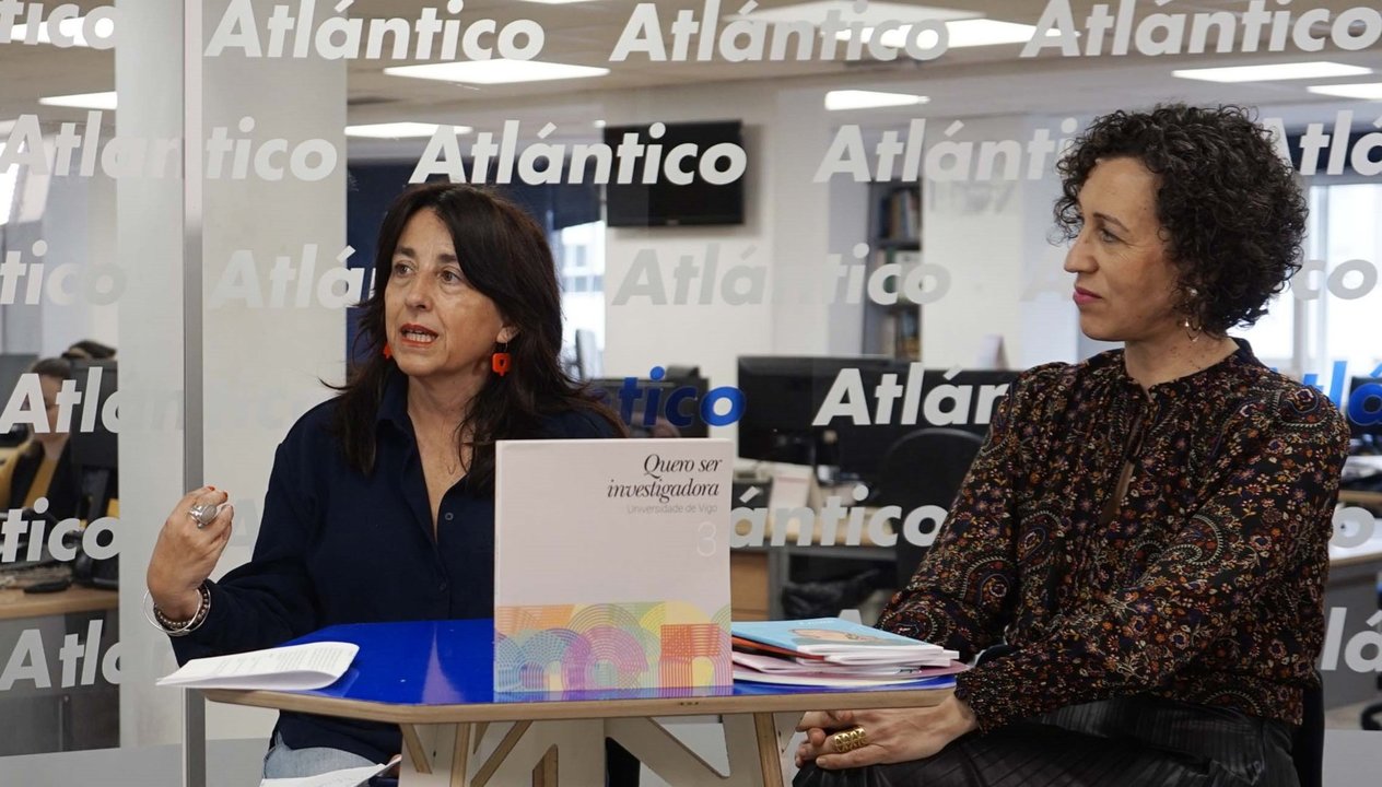 As investigadoras Águeda Gómez Suárez e Ana Belén Fernández Souto. // J.M.