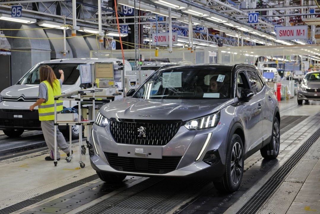 La línea 1 de producción, la del SUV Peugeot 2008, parará entera el lunes 24.