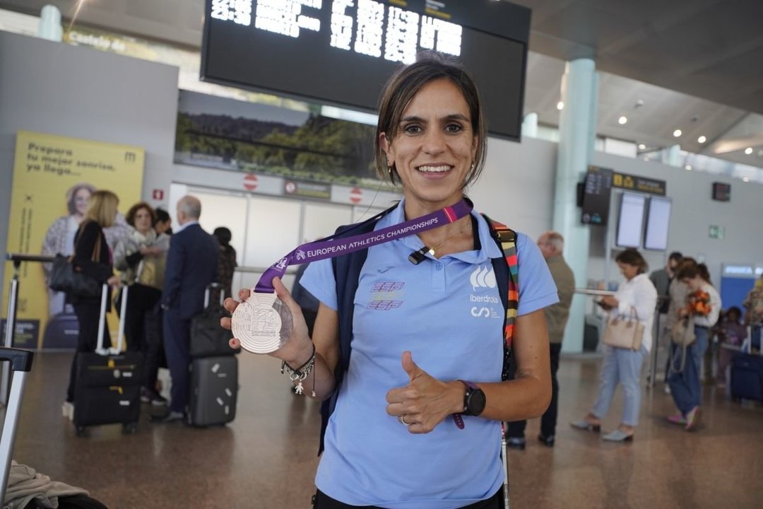 Navarrete logró el bronce por equipos en el Europeo de medio maratón.